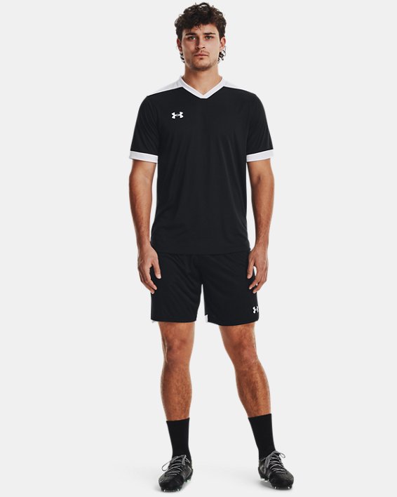 Men's UA Maquina 3.0 Shorts in Black image number 2